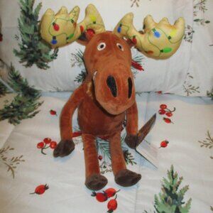 Elmore The Christmas Moose Plush 16"  NEW Kohls Cares